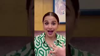 Paani wale jeev Vidya Balan new video #shorts #funny