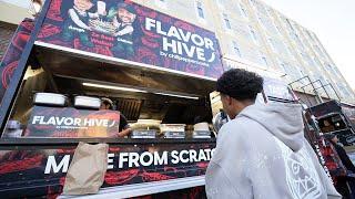 Trying the VIRAL Virginia food truck Flavor Hive