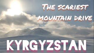 The scariest mountain drive in Kyrgyzstan | Pamir Highway from Bishkek to Osh