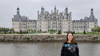 Chambord Castle, Château de Chambord in France, Along the Loire River