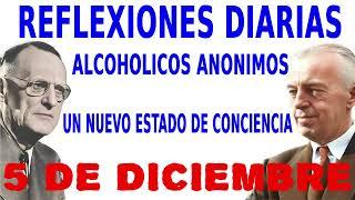 reflexiones diarias de alcoholicos anonimos | 5 de diciembre | Un nuevo estado de conciencia