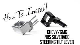 How To Install: LG Billet USA Tilt Lever For 2000-2007 NBS Chevy/GMC