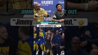 Buddy says Jimmy switched his shorts 