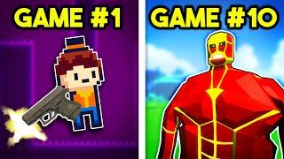 Doing 10 Game Jams In One Video! [Compilation]