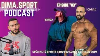 Podcast Dima Sport Épisode 03 Spécialité Bodybuilding & fitness body girls