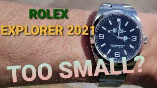 ROLEX EXPLORER 124270 10 Day Ownership Impressions - TOO SMALL?