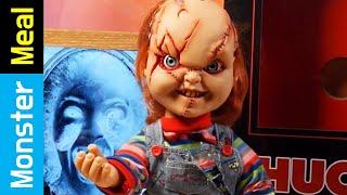 Chucky's outing [fictional video] | Monster Meal ASMR Eating Sounds | Kluna Tik style