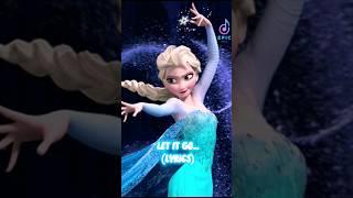 Disney's Frozen "Let It Go" Sequence Performed by Idina Menzel (Lyrics)#letitgo#disney#frozen#lyrics