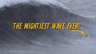 INCREDIBLE RECORD ALERT? Lucas Chumbo's MONSTER Wave at Nazaré | Feb 24th