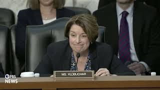 WATCH: Sen. Klobuchar questions Bondi on civil rights and voting laws in confirmation hearing