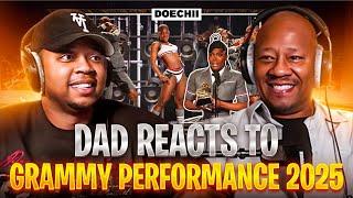 Dad Reacts to Doechii - Grammy Performance 2025