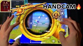 NEW AWM Skin90FPS Best 6finger HANDCAM iPad Pro M2 chip‼️ | Solo vs Squad - PUBG MOBILE