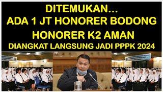 HONORER 2024, HONORER K2 TERBARU HARI INI AMAN DIANGKAT JADI PPPK 2024