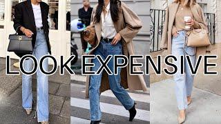 10  Easy Ways to *LOOK EXPENSIVE* in Jeans | How to Dress Up Your Denim