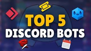 Top 5 BEST Discord Bots To Use In Your Server! (2024 Guide)