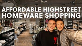 AFFORDABLE HIGH STREET HOMEWARE SHOPPING & OUR PLANS FOR 2024 | John Lewis Homesense M&S | TobysHome