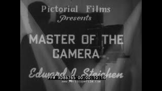 “ MASTER OF THE CAMERA ”   1930s PHOTOGRAPHER EDWARD STEICHEN BIOGRAPHICAL FILM XD86765