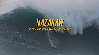 Biggest Swell of the Season?! Insane Nazaré Raw footage