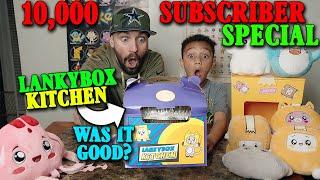 Trying *LANKYBOX KITCHEN* 10,000 Subscriber SPECIAL!