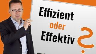 Effizienz einfach erklärt – und der Unterschied zur Effektivität