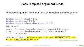 Back to Basics: Generic Programming in C++ - David Olsen - CppCon 2024