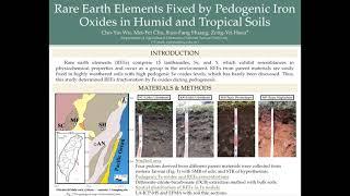 Rare Earth Elements Fixed by Pedogenic Iron Oxides in Humid and Tropical Soils