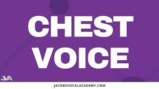 Daily Chest Voice Vocal Exercises For Singers