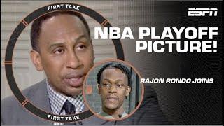 Stephen A. & Rajon Rondo DEBATE Lakers & Celtics’ playoff hopes  | First Take