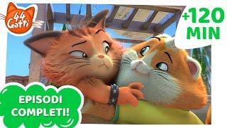 44 Gatti | Nonna Pina, Aida Gatto Robot e Isotta | 120 MINUTI di episodi completi 