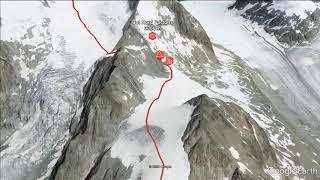 Haute Route Chamonix-Zermatt, day 5, Chanrion-Portons-Vignettes, skimo 3Dflight