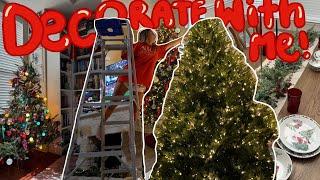 Decorate with me for Christmas | Week in my life vlog, buying decor, decorating and more