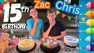 Zac & Chris turn 15!!