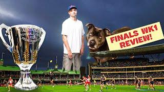 AFL FINALS REVIEW! (WEEK ONE) | Footy & Friends