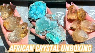 Gorgeous African Crystal Unboxing from the Congo!