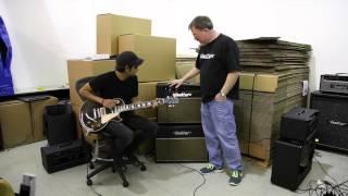 Raw, candid demo of the Cub III new K Master feature by Bad Cat Amps