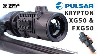 The Pulsar Krypton FXG50 and XG50 Thermal image rifle scope attachment