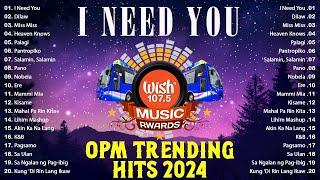 I Need You, Dilaw (Lyrics) ️ OPM Tagalog Love Song Collection 2024 | Top Trending Tagalog Songs