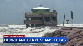 Hurricane Beryl makes landfall in Texas