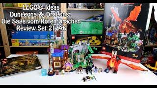 Review LEGO Dungeons & Dragons: Die Sage vom Roten Drachen (Ideas Set 21348)