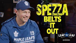 Spezza Belts It Out | Leaf to Leaf with Jason Spezza & Auston Matthews