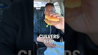 Five Guys VS Culver’s VS Shake Shack (Food Battle) #fyp #entertainment #shorts #fastfood #foodreview