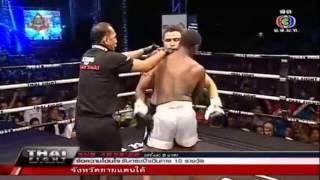 Saiyok Pumphanmuang VS Muhammad Nsubuga Thai Fight Extreme 2013 Sep 22