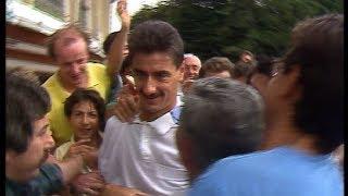 Ian Rush arrives at Juventus - 1987