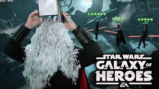 SWGoH has driven me to the edge of MADNESS - ULTIMATE 3v3 Grand Arena RAAAAAGE!