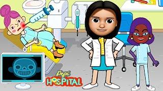 PEPI HOSPITAL  Fun Pretend play Hospital Gameplay