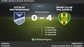 HIGHLIGHTS - 23* GIORNATA - ECCELLENZA - GIRONE B| CITTA' DI MISTERBIANCO 0-4 SPORT CLUB PALAZZOLO