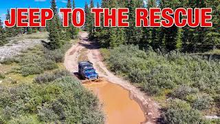 Jeep to the Rescue in the Colorado Flat Tops