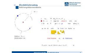 Lehrvideo Elektrotechnik: Die elektrische Ladung