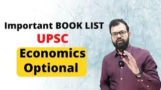 UPSC Economics Optional Books | Economics Optional Booklist for UPSC | Sanat Sir | Ecoholics