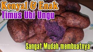 CARA MEMBUAT TIMUS UBI UNGU ENAK & KENYAL - RESEP MAKANAN INDONESIA